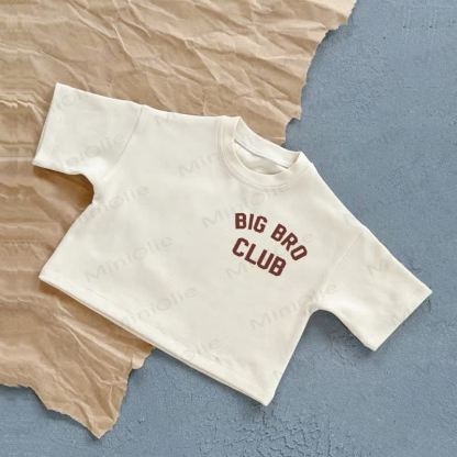 BIG BRO CLUB BabyT-Shirt - White - 2-3T - image 1