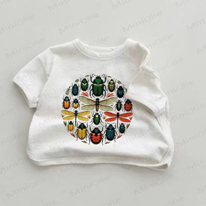 Baby Insect Print White T-shirt - White - 18-24M - image 1