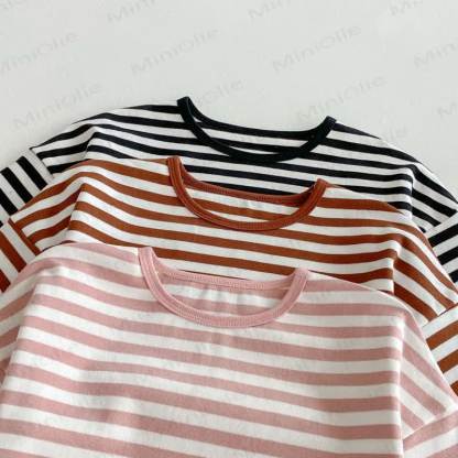 Toddler Striped Base Layer Casual T-Shirt - image 10