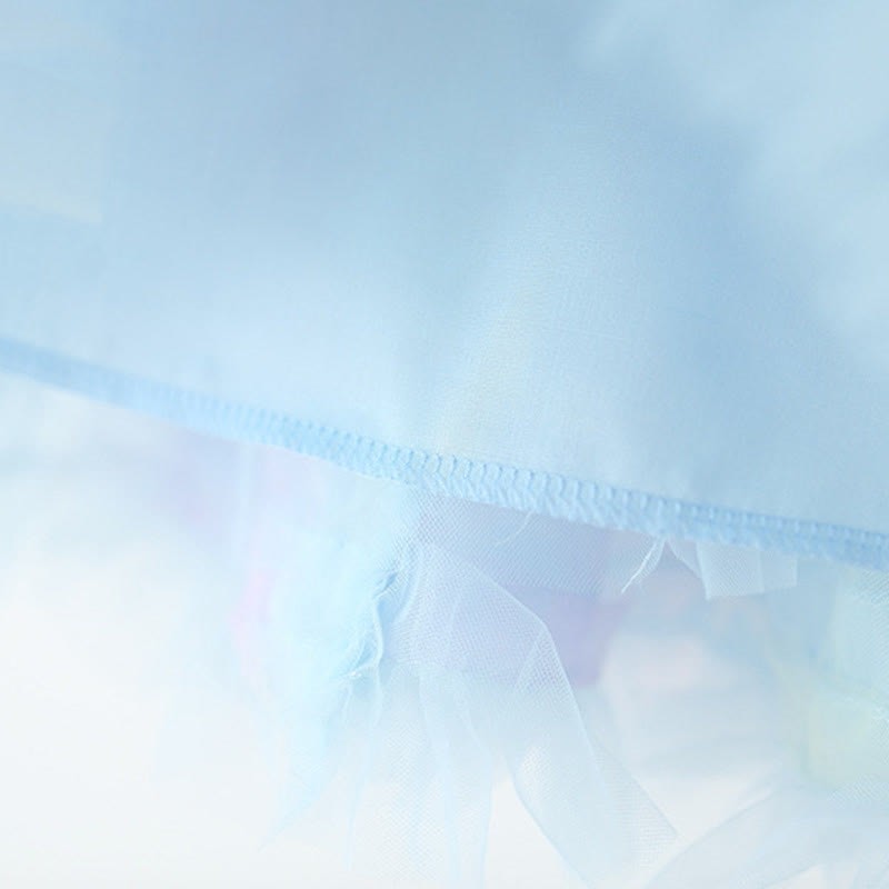 Toddler Glitter Bow Mesh Charming Dress - image 17