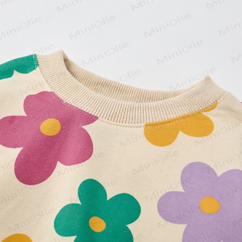 Baby Beige Colorful Floral 2-piece Set - image 5