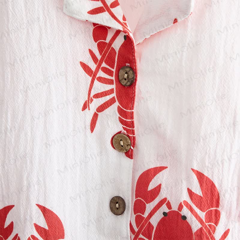 Baby Toddler Crayfish Shirt and Shorts 2-piece Set - image 5