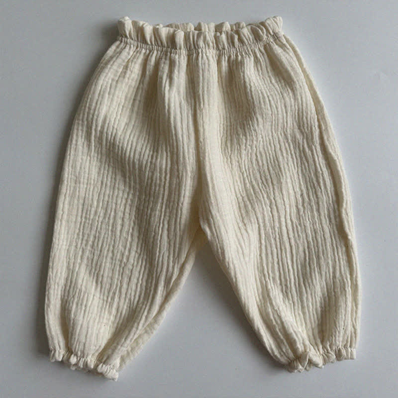 Baby Casual Linen Pants - Beige - 2-3T - image 6