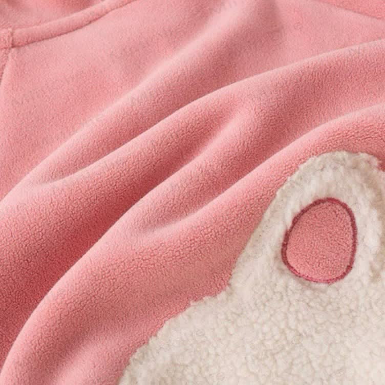 Baby Toddler Animal Plush Hooded Fleece Jacket - image 11