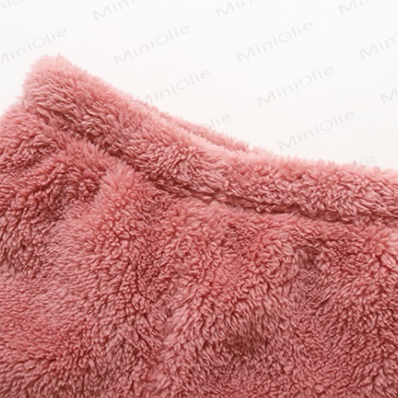 Baby Plush Animal Hooded Jacket and Pants 2-piece Pyjama Set - image 9