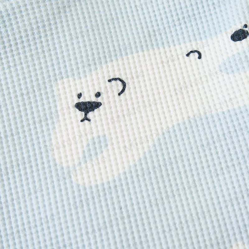 Baby Bear Blue Waffle 2-piece Set - image 5