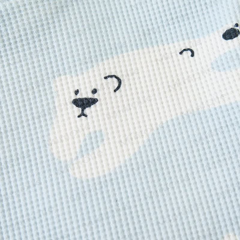 Baby Bear Blue Waffle 2-piece Set - image 5