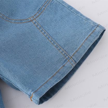 HELLO! Baby 2-Piece Dinosaur Denim Set - image 14