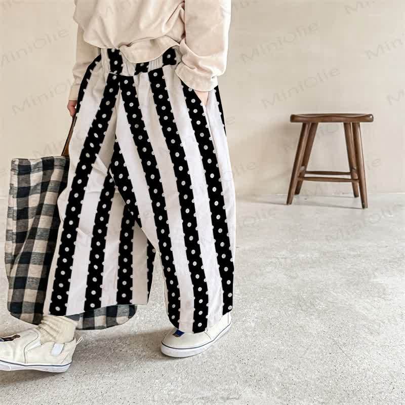 Baby Toddler Chain Striped Pants - White - 2-3T - image 1