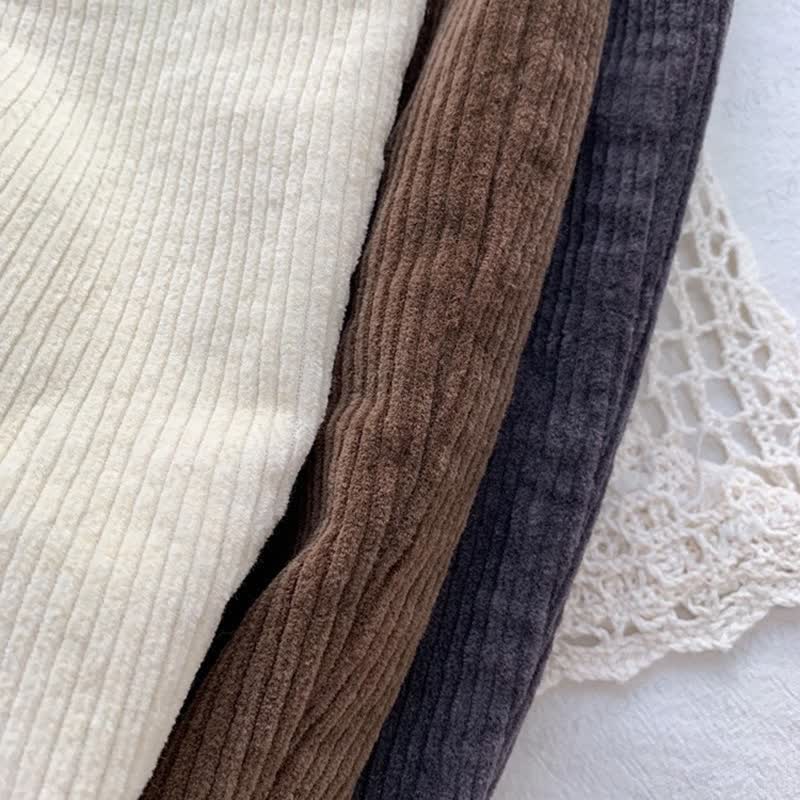 Toddler Kid Corduroy Solid Color Pants - image 12