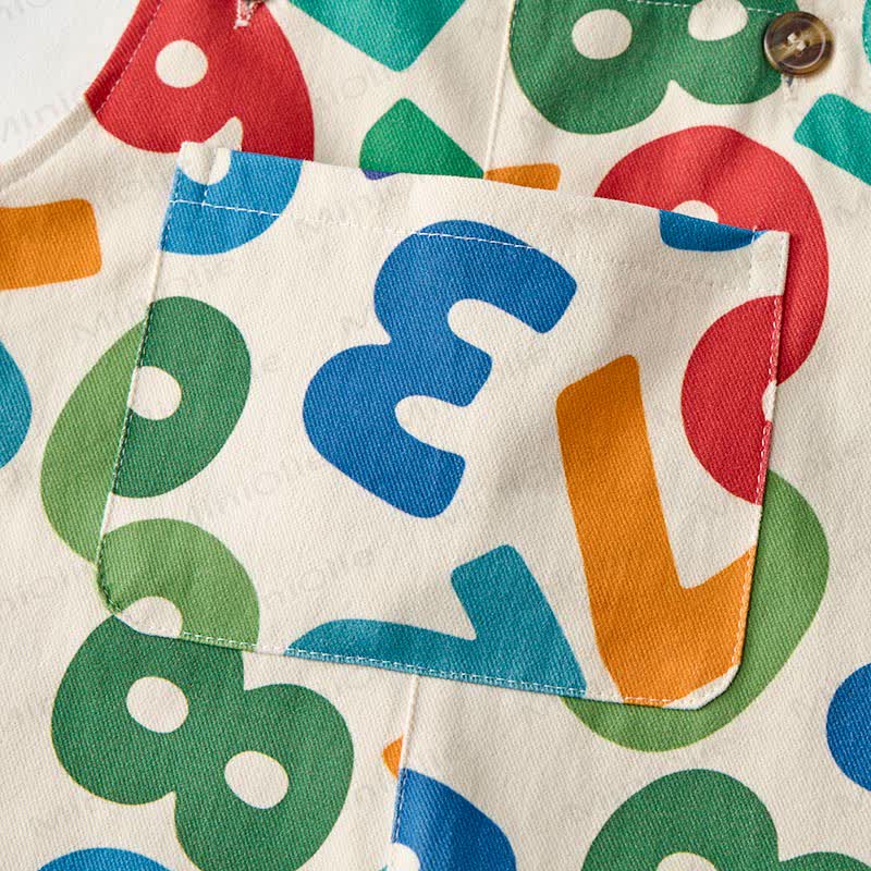 Baby Toddler Number Overalls - image 5