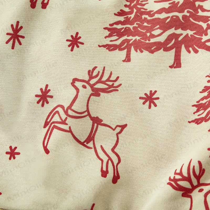 Baby Red Tree Beige 2-piece Set - image 5