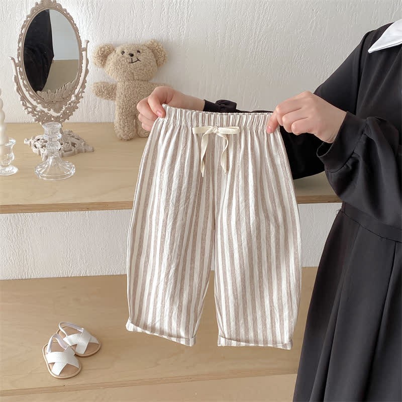 Baby Toddler Vertical Striped Minimalist Pants - image 16