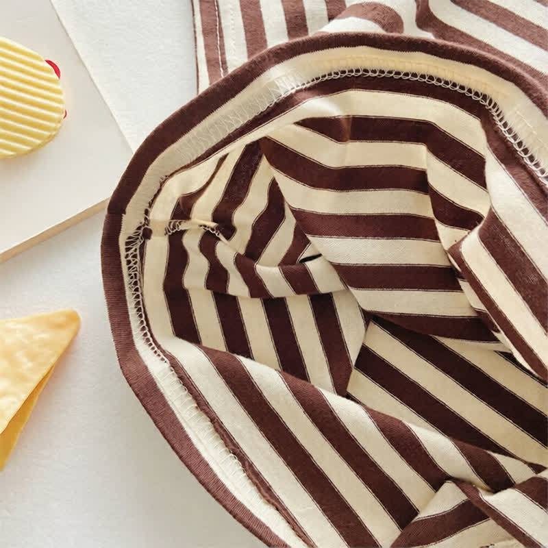 Toddler Striped Crew Neck Summer T-Shirt - image 12