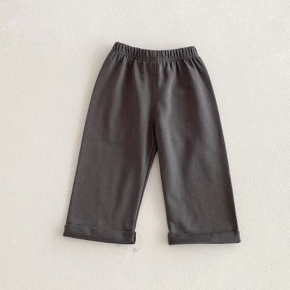 Baby Toddler Boy Solid Color/Stripe Pants - Carbon Grey - 3-5T - image 7