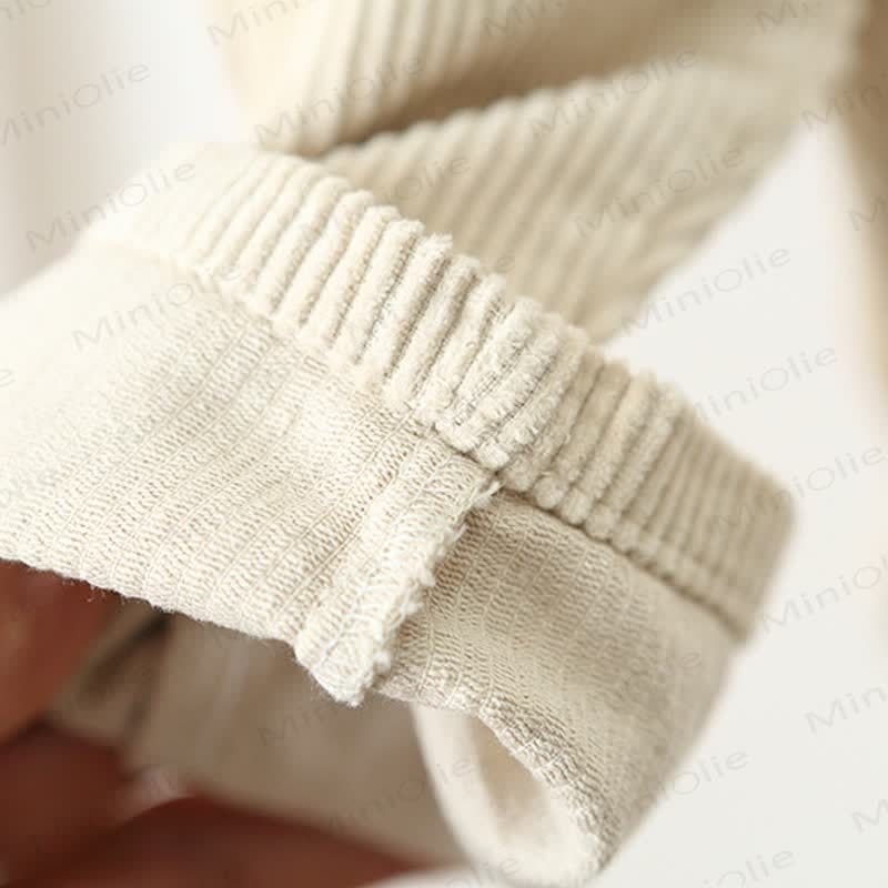 LOVE SMILE Toddler Corduroy Pocket Overalls - image 11