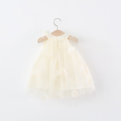 Toddler 3D Flower Bow Tulle Charming Dress - image 14