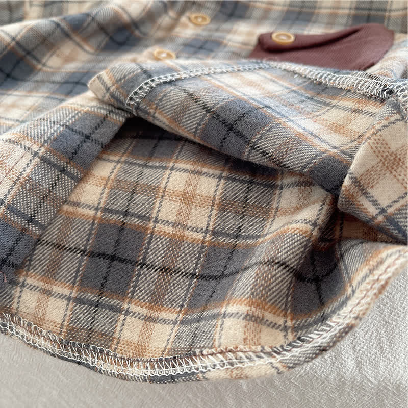 Baby Toddler Boy Plaid 2-piece Set - image 16