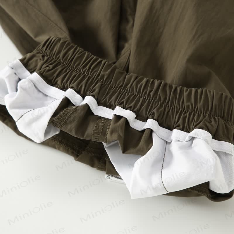 Kid Boy Plain Worker Loose Pants - image 17