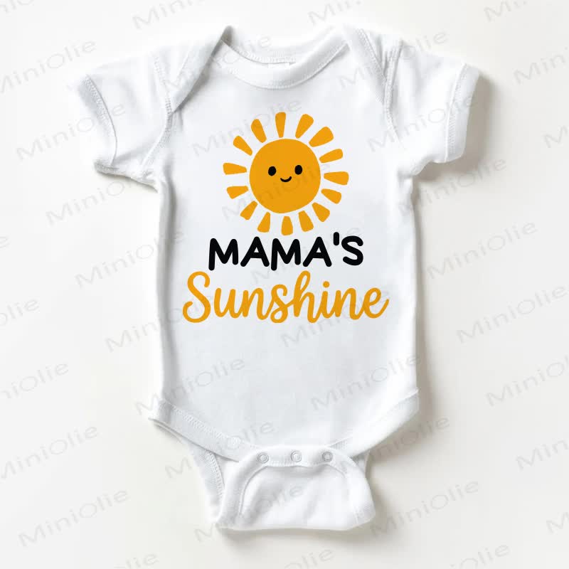 MAMA'S SUNSHINE Baby White Bodysuit - White - 18-24M - image 1