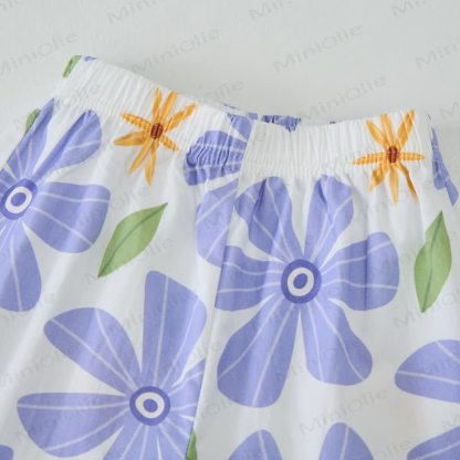 Baby Toddler White Flower Sleeveless 2-piece Set - image 6