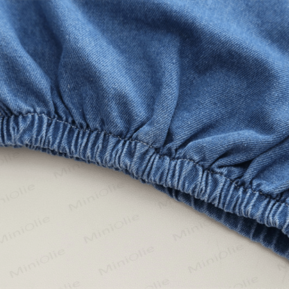 Toddler 2-Piece Zipper Denim Cool Set - image 7