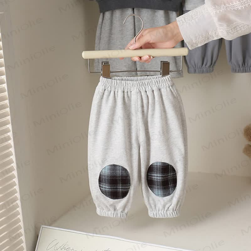 Baby Plaid Light Grey 2-piece Set - image 6