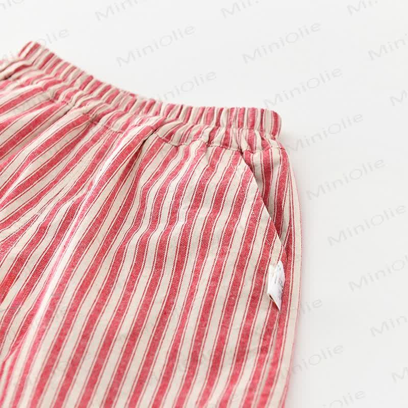 Baby Toddler Watermelon Print Cotton Tank Top or Plaid Shorts - image 8