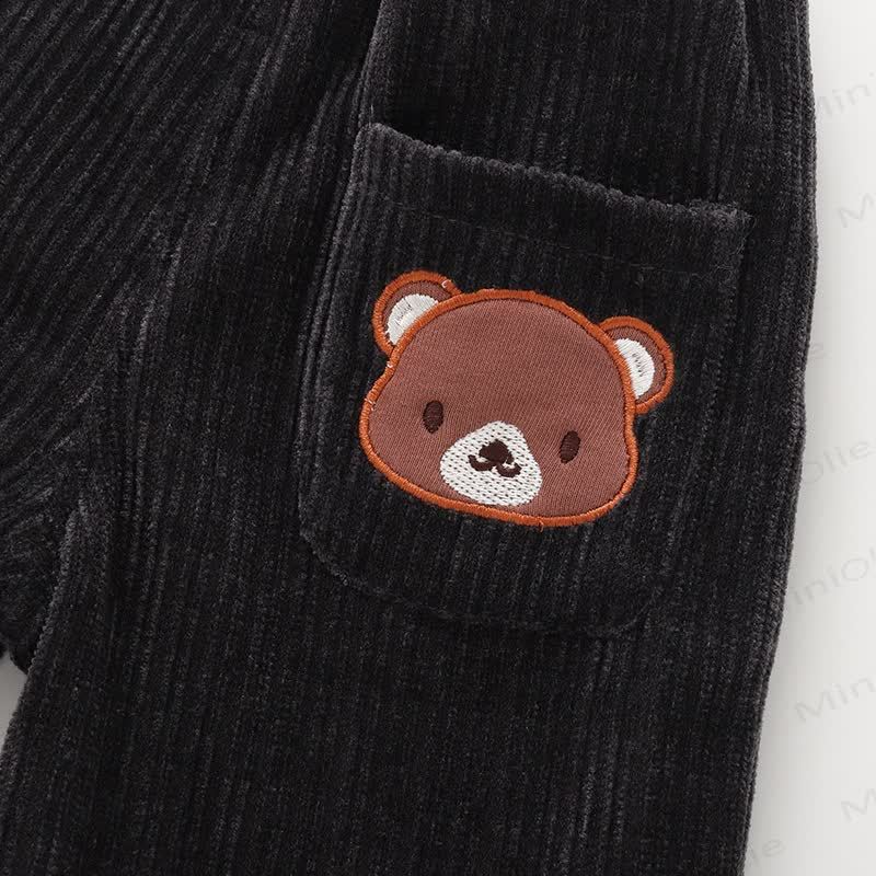 Baby Bear Duck Corduroy Jogger Pants - image 6