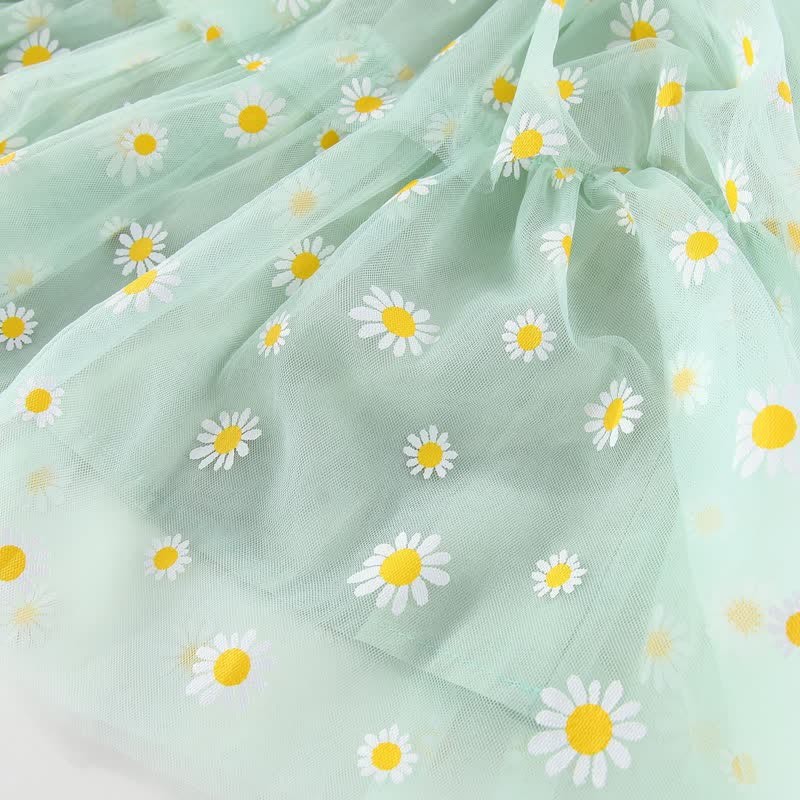Toddler Daisy Tulle Layered Dress - image 27