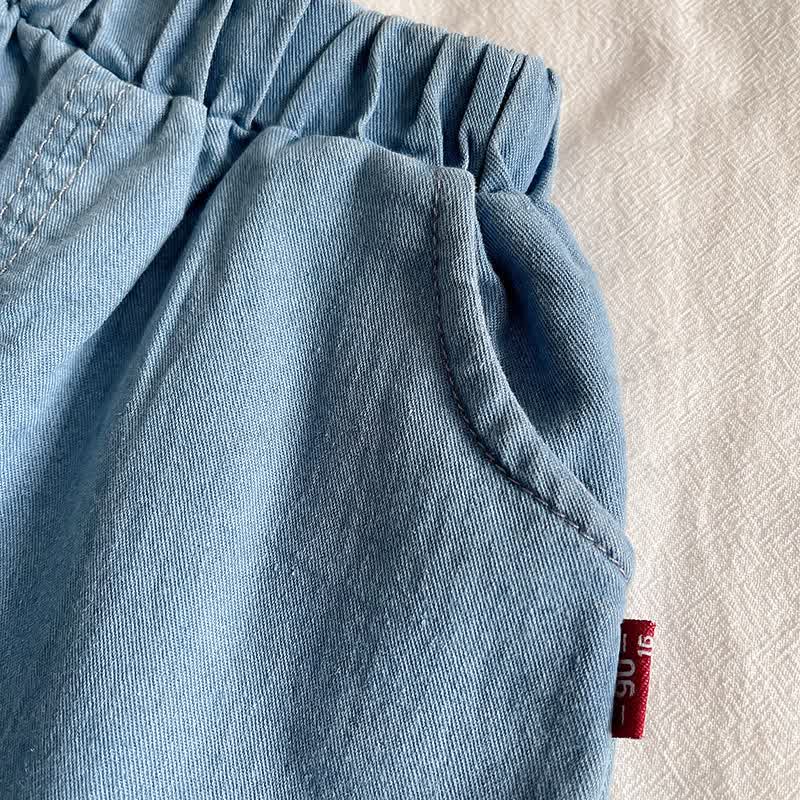 Toddler 2-Piece Blue Denim Crab Set - image 16