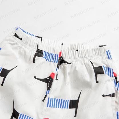 Baby Toddler Dachshund Sleeveless 2-piece Set - image 5