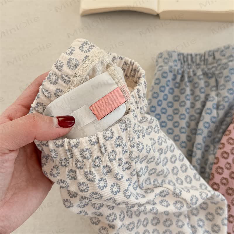 Baby Toddler Girl Flower Leggings - image 8