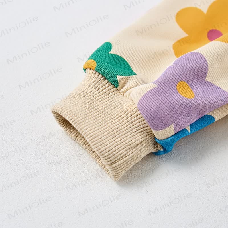 Baby Beige Colorful Floral 2-piece Set - image 4