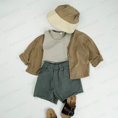 Toddler Solid Color Simple Tank Top - image 12