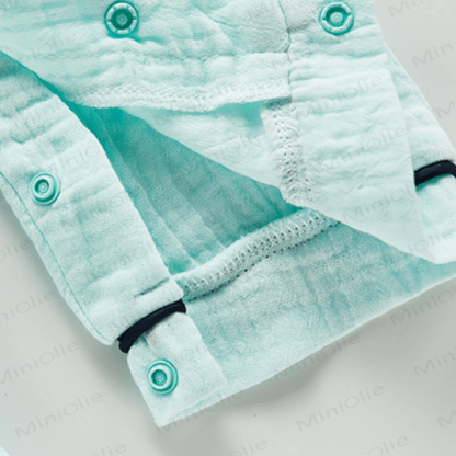 Baby Pocket Lapel Pajamas Romper - image 13