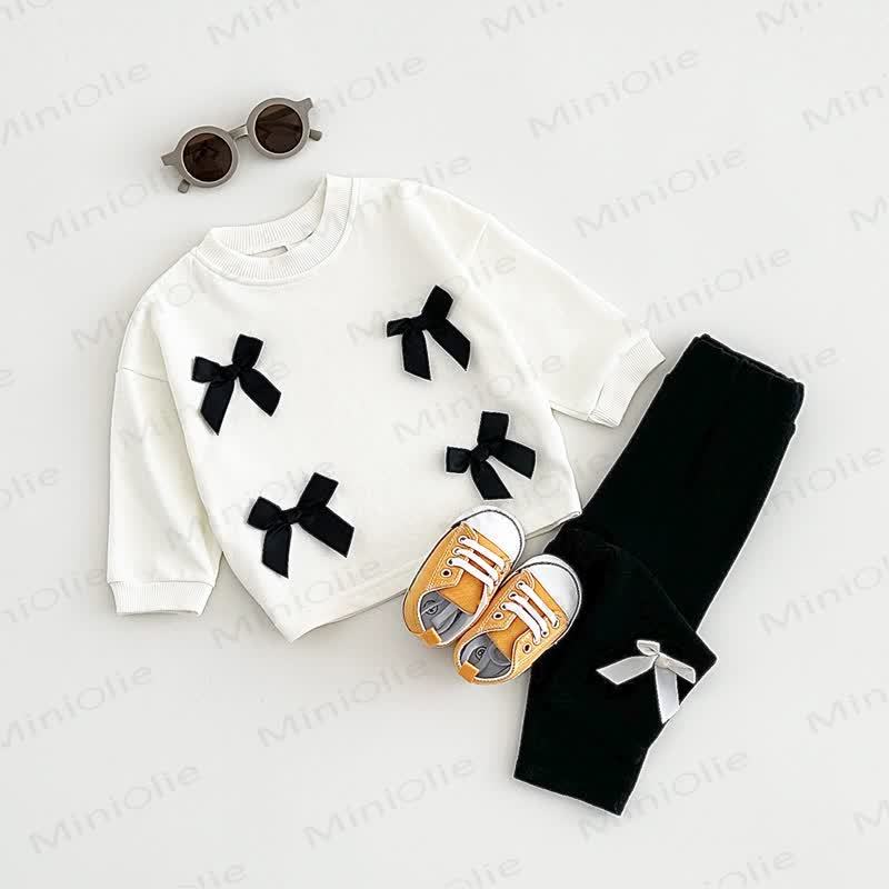Baby 2-Piece Bow Lovely Casual Set - image 20