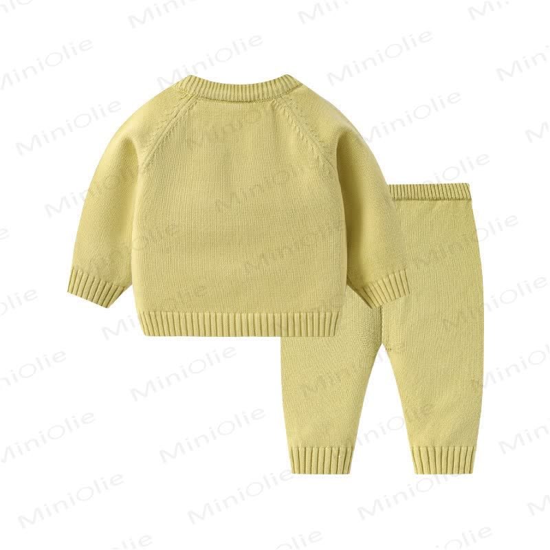 DINOSAUR Baby Dinosaur Knit Sweater and Pants 2-piece Set - image 4