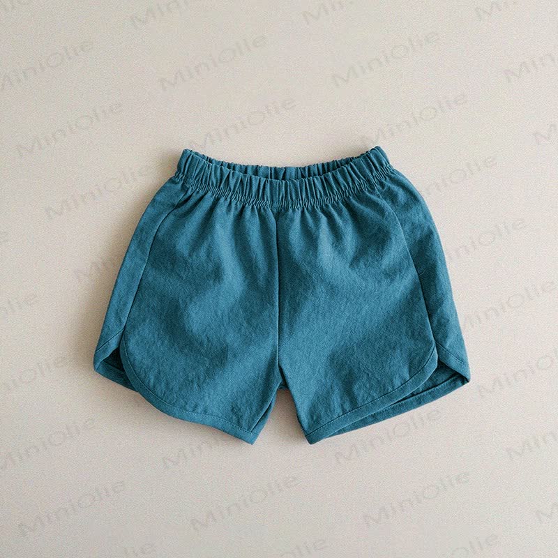 Baby Toddler Soft Shorts - Blue - 3-4T - image 10
