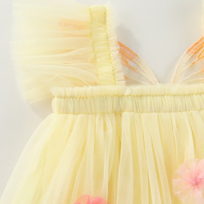 Toddler Butterfly Wings Tulle Dress - image 5