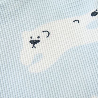 Baby Bear Blue Waffle 2-piece Set - image 5