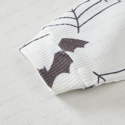 Baby Bat Spider Web Print Waffle 2-piece Set - image 5