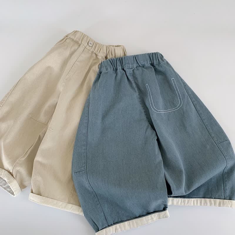Toddler Minimalist Style Loose Pants - image 4