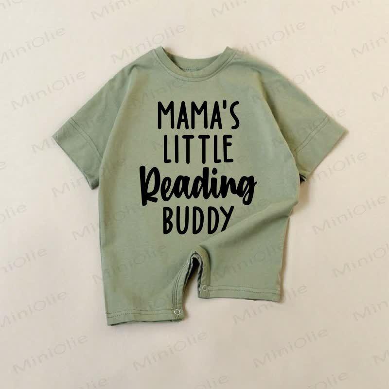 MAMA'S LITTLE READING BUDDY Baby Green Romper - Green - 18-24M - image 1