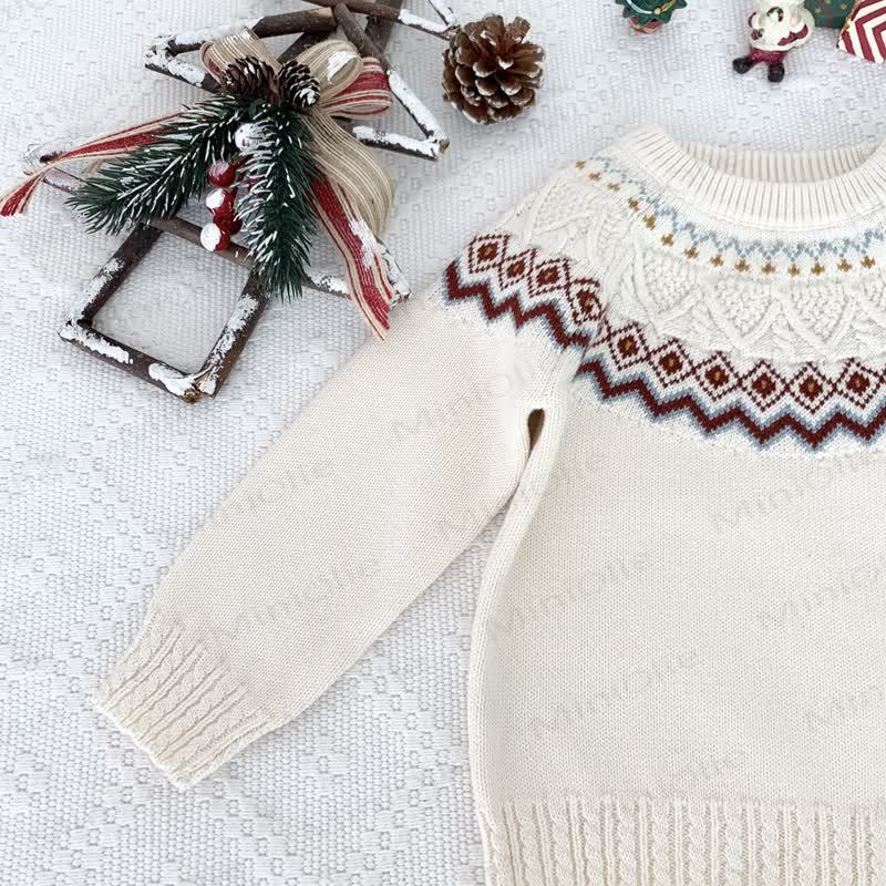 Kid Christmas Jacquard Sweater - image 11