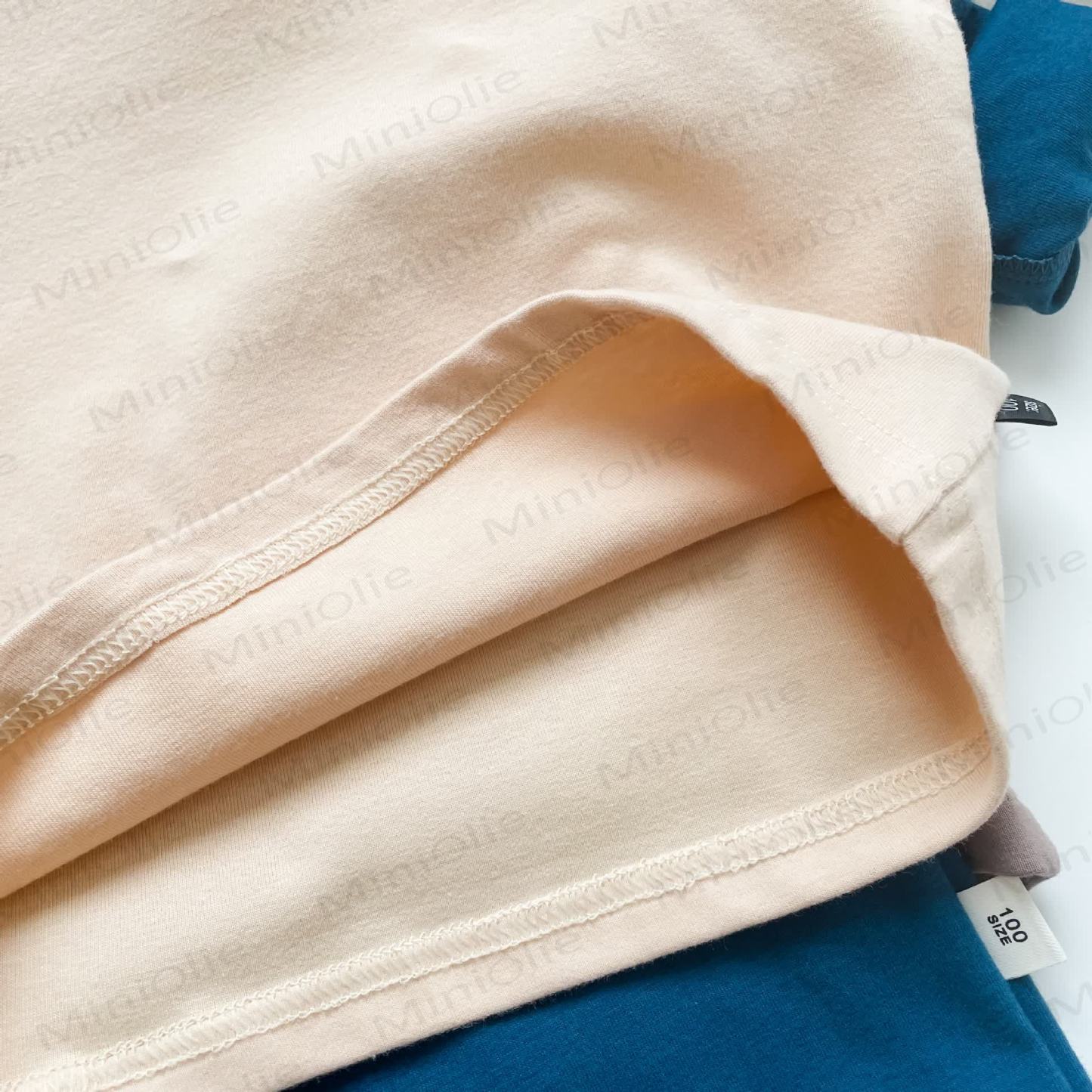 Toddler Retro Solid Color Soft T-shirt - image 16