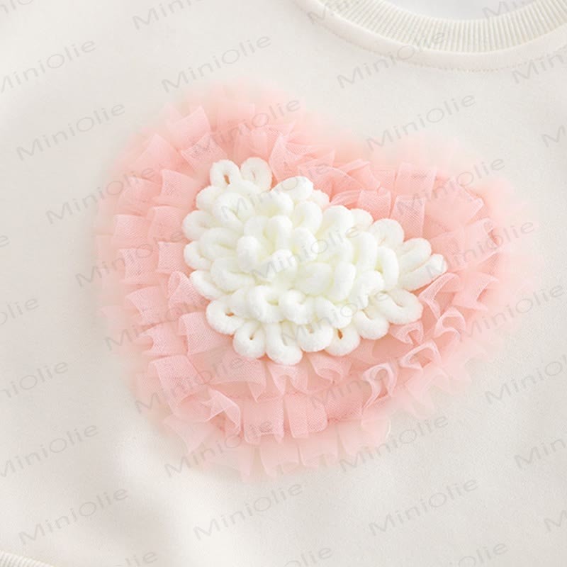 Baby Toddler Girl Love Sweater/Denim Pants 2-Piece Set - image 8