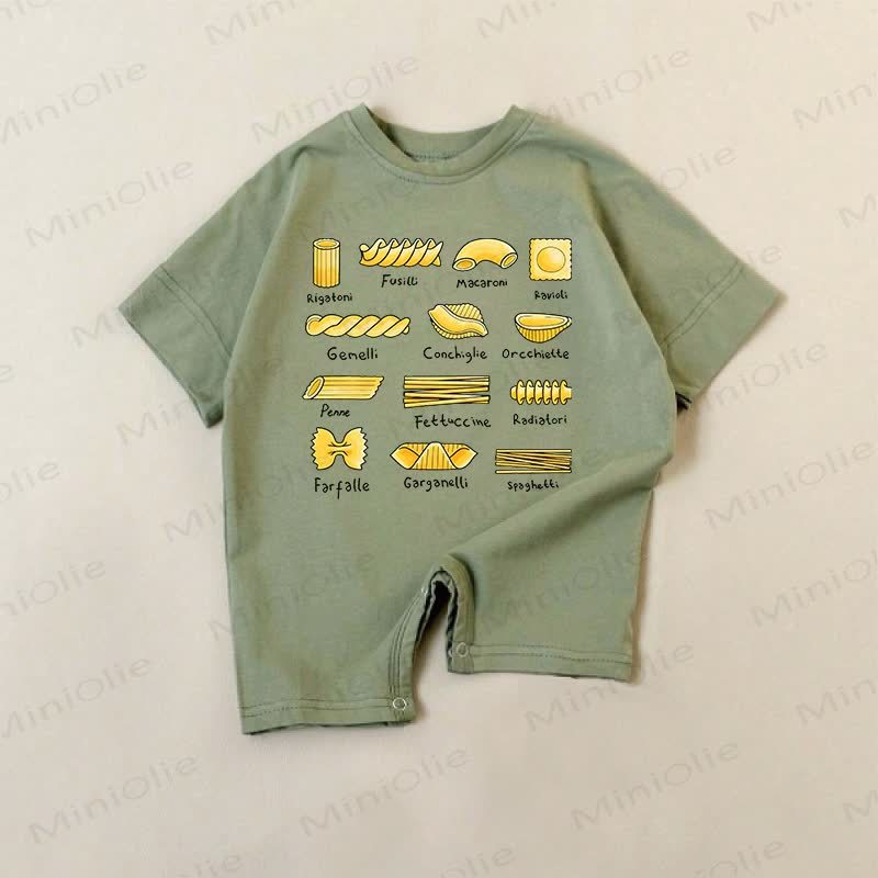 Baby Green Spaghetti Romper - Green - 18-24M - image 1