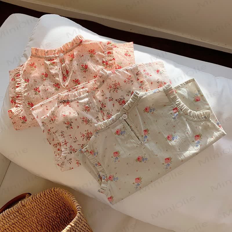 Kid Girl Roses Printed Tank Top - image 9