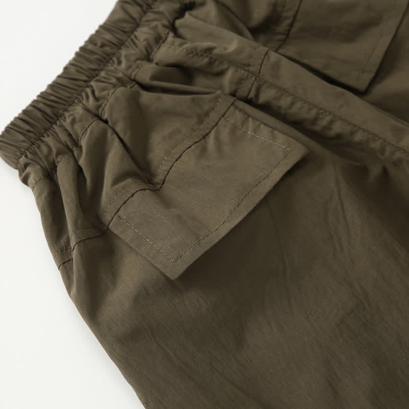 Kid Boy Plain Worker Loose Pants - image 16